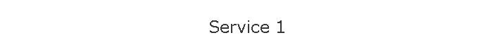 Service 1
